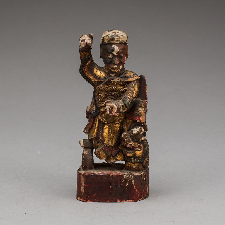 FIGURIN, trä, Kina, 1900-tal.