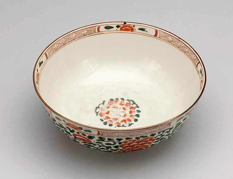SKÅL, porslin, Kina, Kagxistil, 1900-tal.