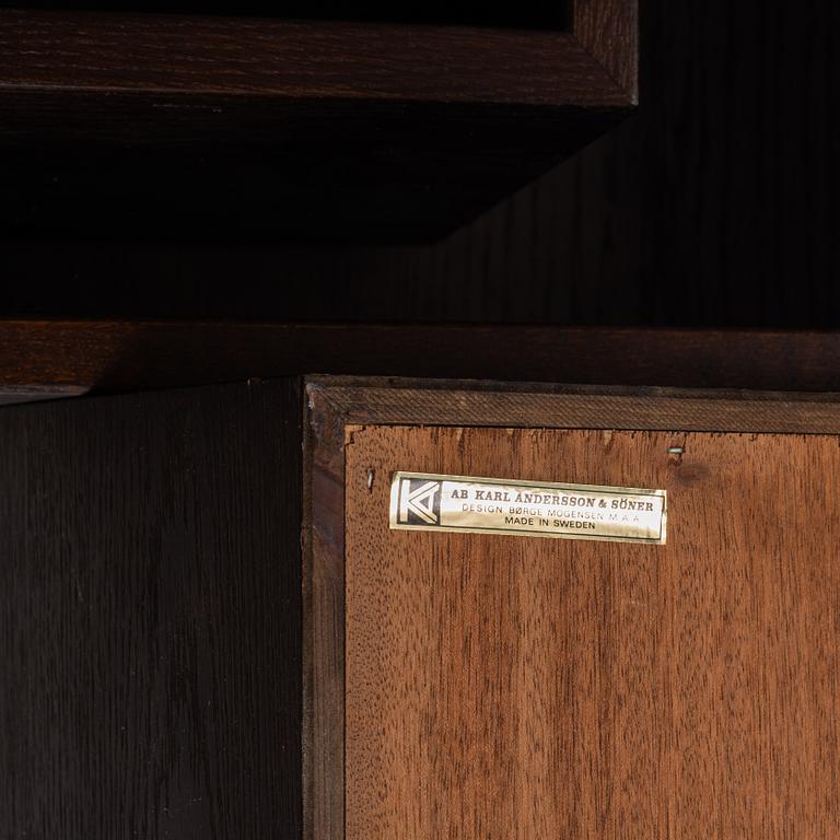 Børge Mogensen, shelving system with cabinets and drawers, "Öresund". Karl Andersson & Söner, second half of the 20th century.
