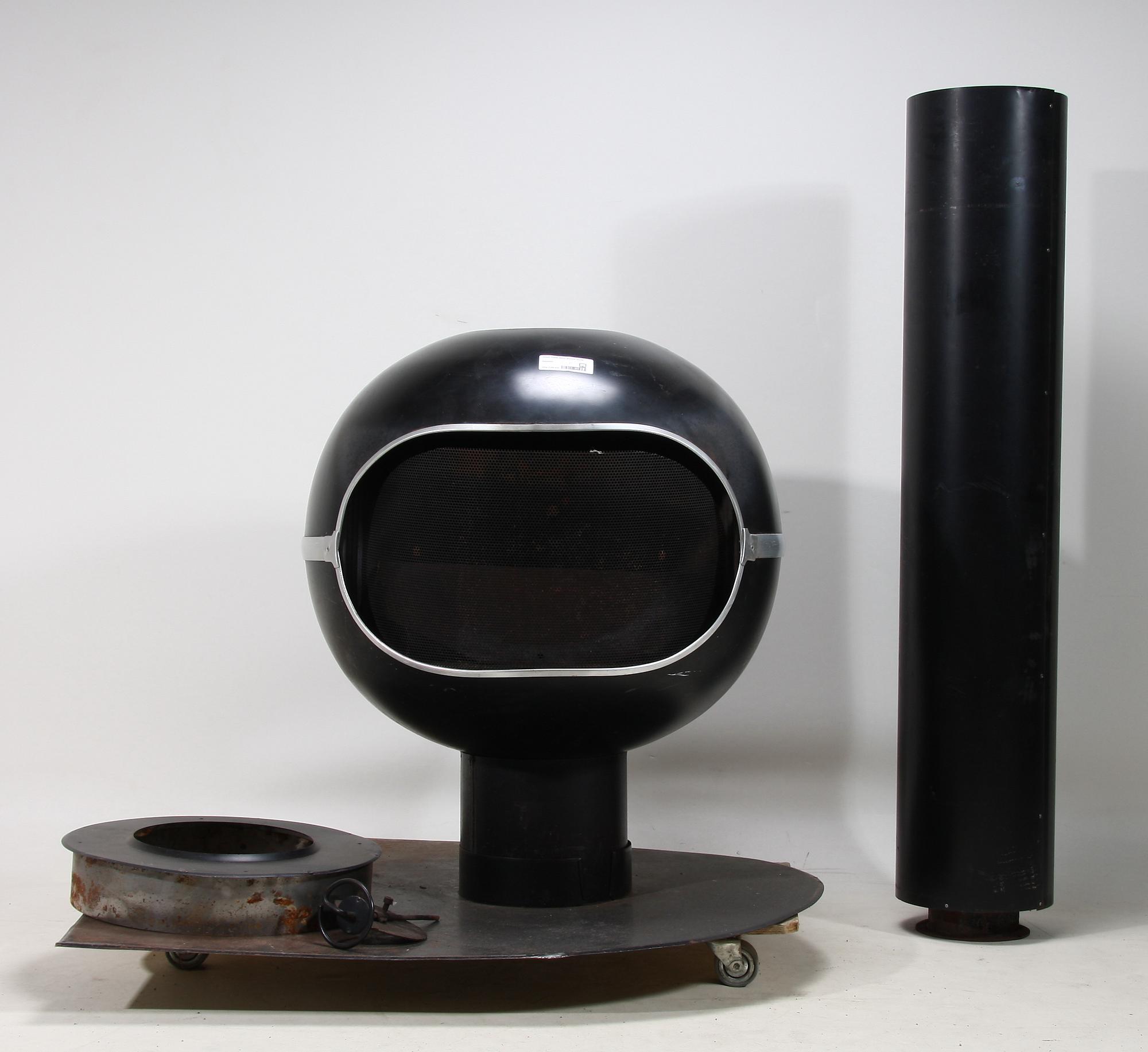 KAMIN, Modell "Bromma" Handöl ca 1970.