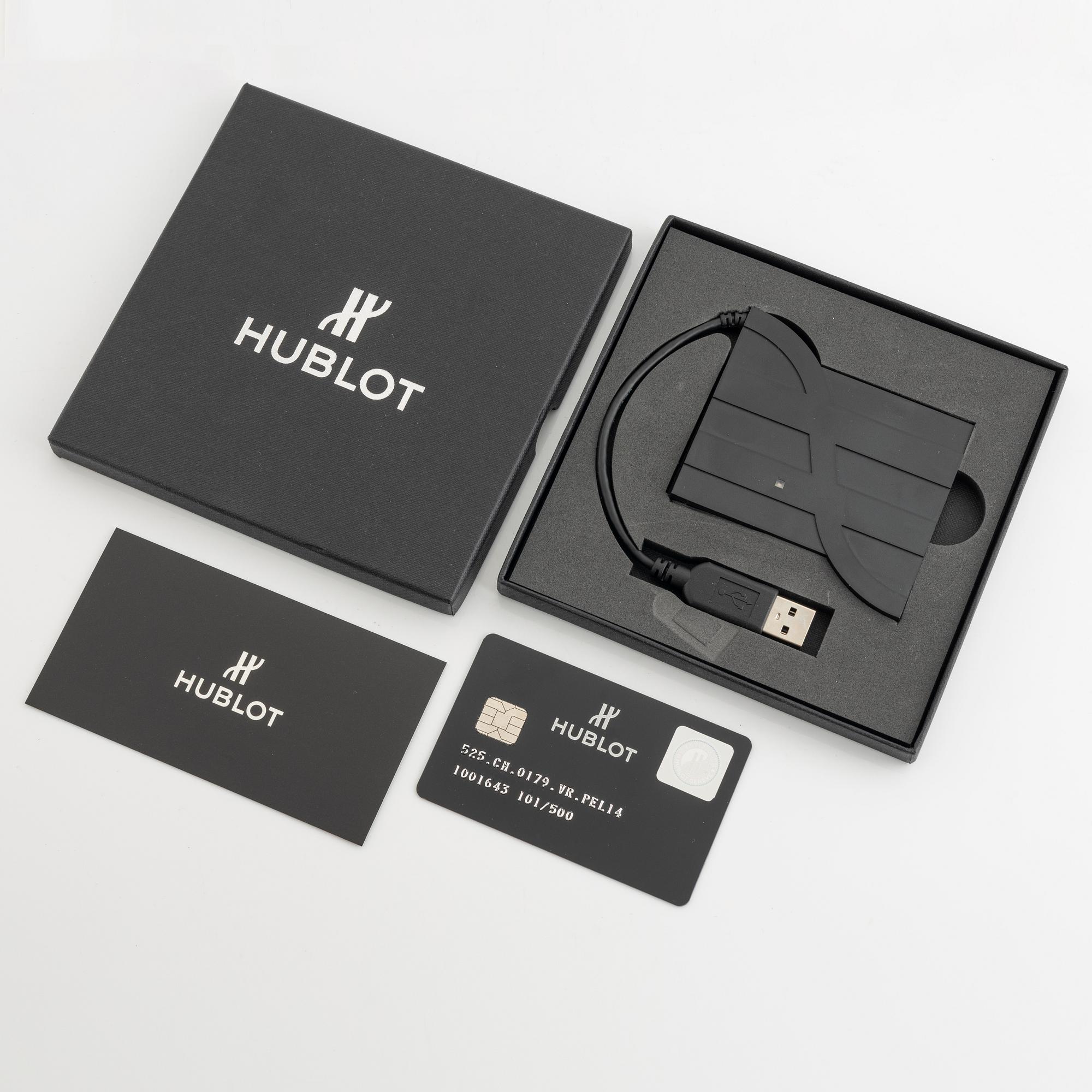 Hublot, Classic Fusion, Aerofusion, "Pelé Limited Edition", ca 2014.