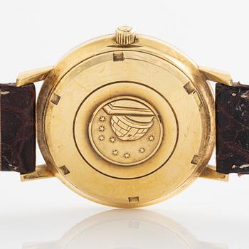 Omega, Constellation, "Pie-Pan", wristwatch, 35.5 mm.
