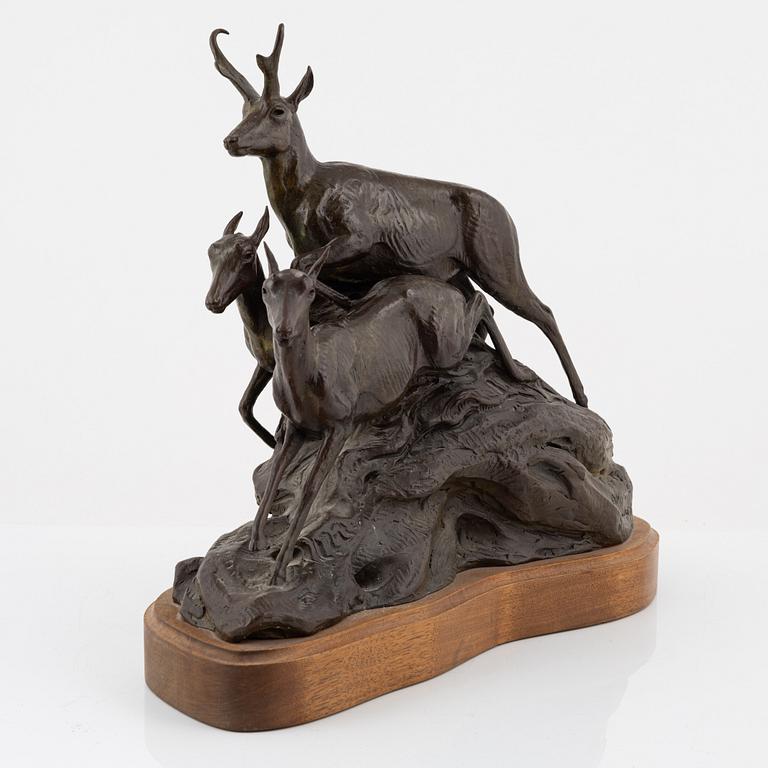 Kent Ullberg, 'Pronghorn pyramid'.