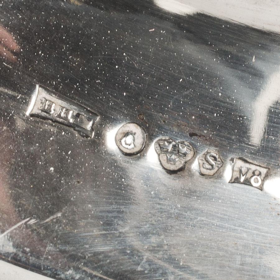 BÄGARE, 2 st, silver, 1947 och 1949, vikt ca 445g.