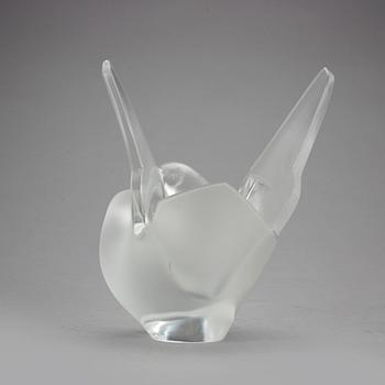 VAS, glas. "Sylvie", Rene Lalique, Frankrike, 1900-talets andra hälft.