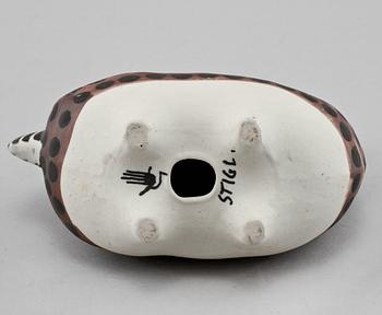 FIGURIN, stengods, "Springare", Stig Lindberg, Gustavsberg, 1952-72.