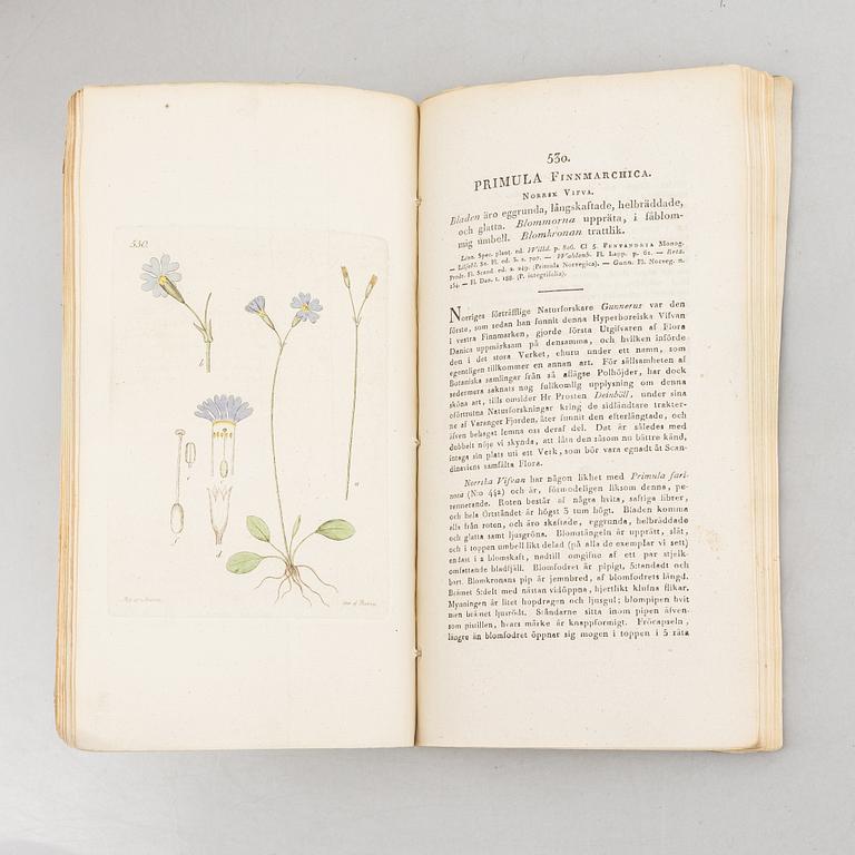 Johan Wilhelm Palmstruch & Johan Gustaf Billberg, "Swedish Botany", 78 parts in total.