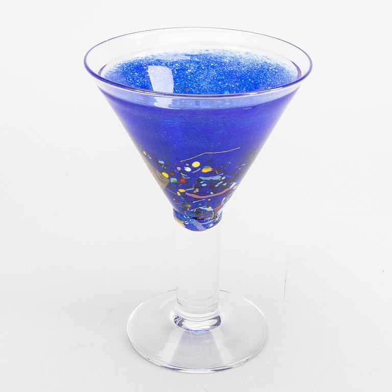BERTIL VALLIEN, glas,  3 delar"Satellite"Kosta Boda.