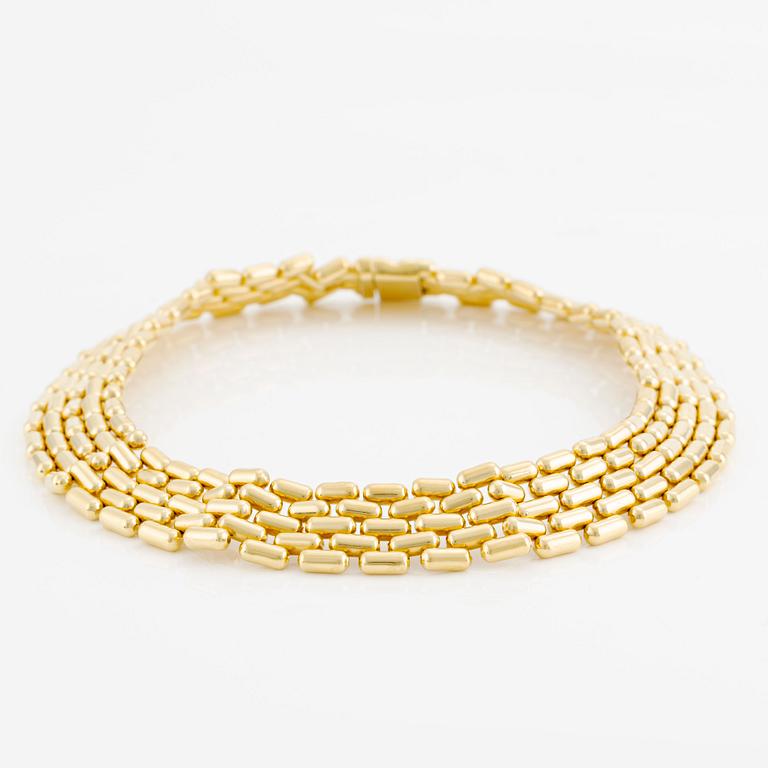 Collier 18K guld.