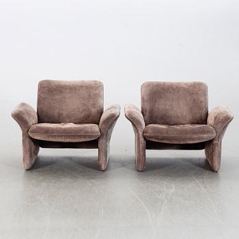 A PAIR OF CHAIRS, "DS 50"; De Sede, 1970's.