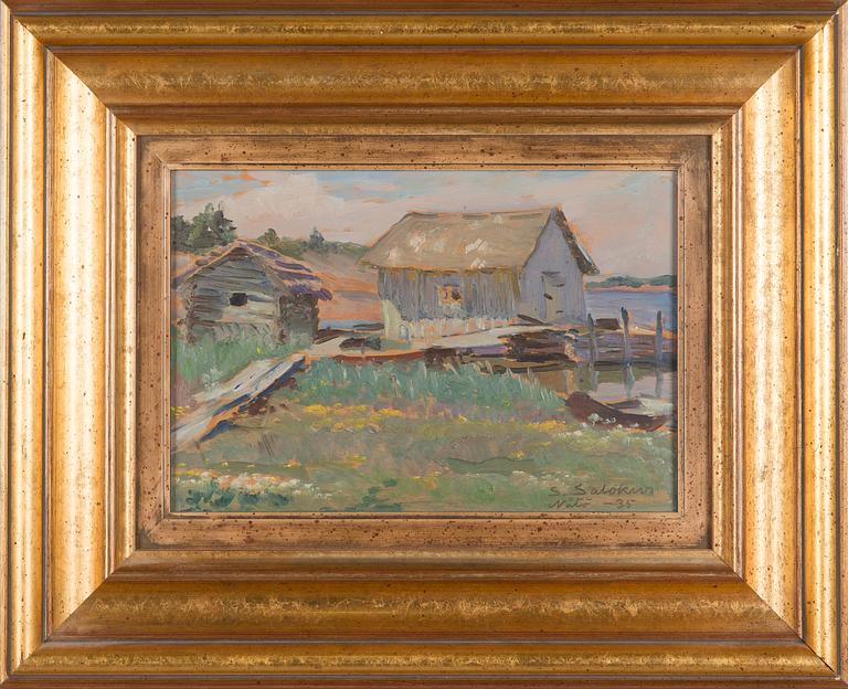 Santeri Salokivi, Landscape from Nåtö.