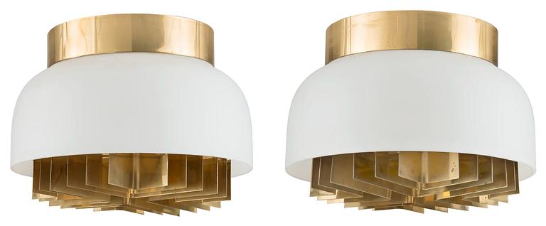 Lisa Johansson-Pape, A PAIR OF CEILING LAMPS.