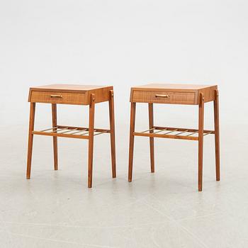 Sängbord, ett par, 1950/1960-tal.