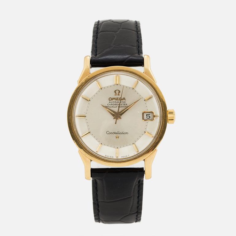 OMEGA, Constellation, "Pie-Pan", Chronometer, wristwatch, 34 mm,