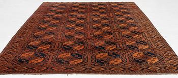 Matta, antik Ersari, norra Afghanistan, ca 360 x 217 cm.