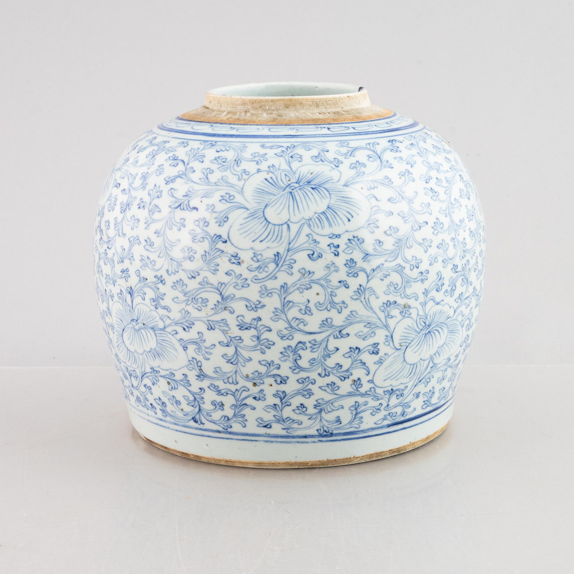 Bojan, porslin, Kina, 1800-tal.