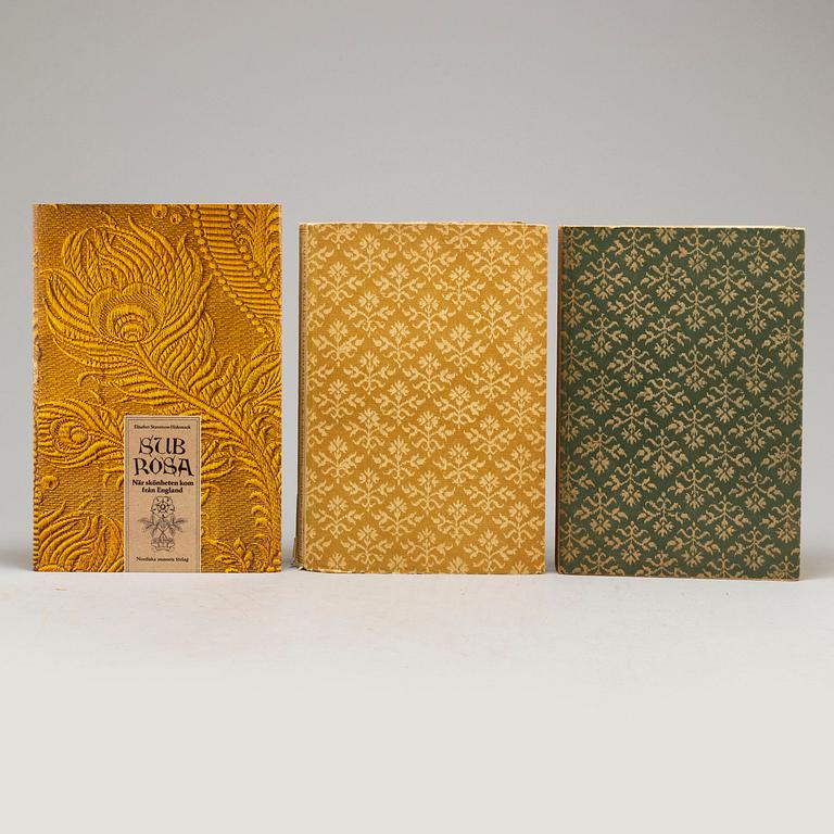 BÖCKER, 10 vol, möbellitteratur/arkitektur.