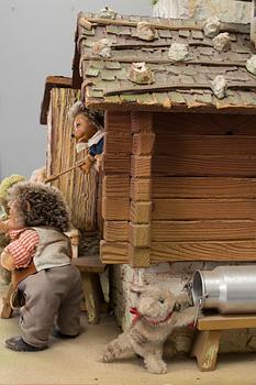 A Steiff store display from 1969.