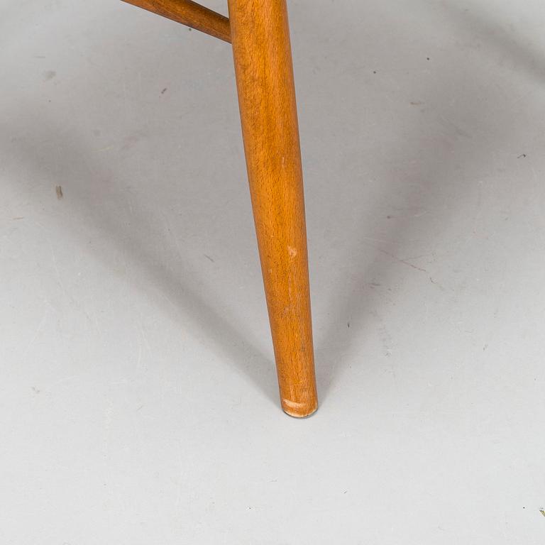 A set of six mid 20th century chairs.