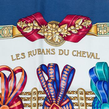 Hermès, scarf, "Les Rubans du Cheval".