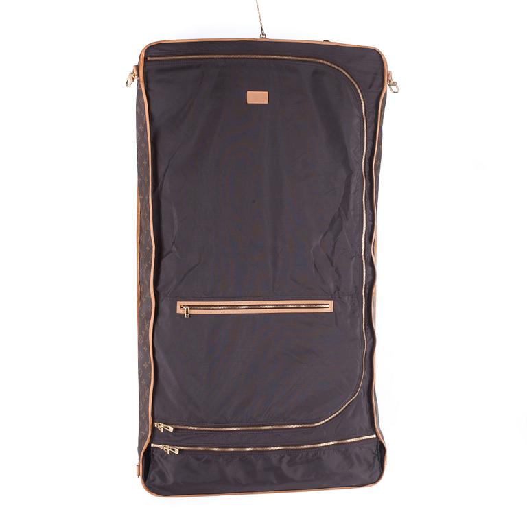 LOUIS VUITTON, a monogram canvas garment cover.