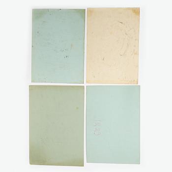 Gunnar Widholm, Book illustrations, 4 pieces.