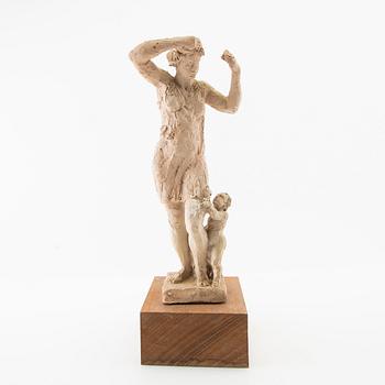 Nils Möllerberg, Sculpture model Mother and child.