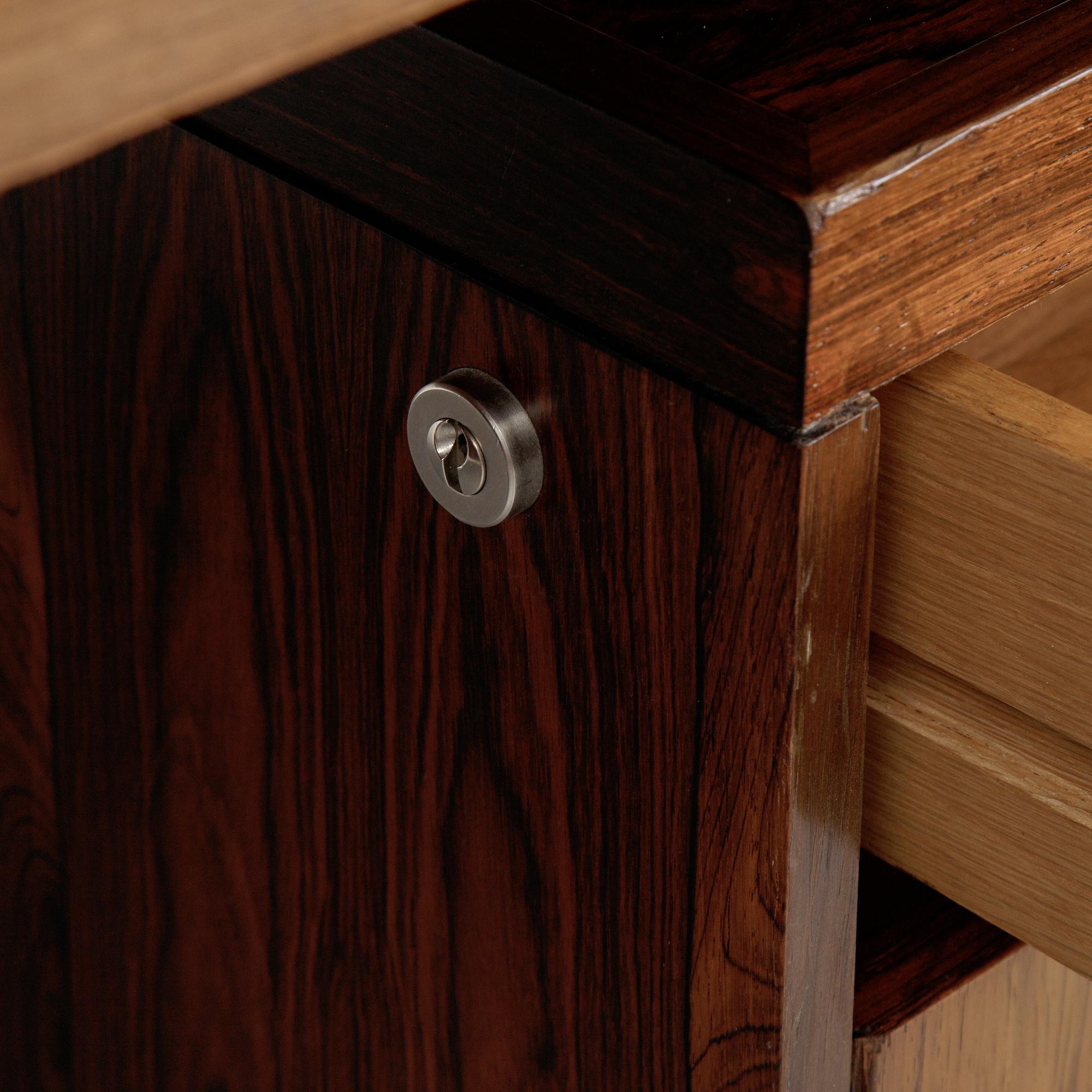 A Jørgen Pedersen writing desk, "Europa 2002-serie", E Pedersen & Søn, Denmark 1970´s.