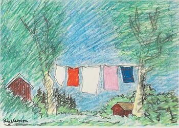Stig (Slas) Claesson, Clothesline.