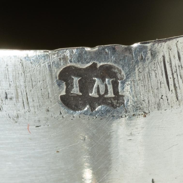 Three silver boxes, 18th-19th century.