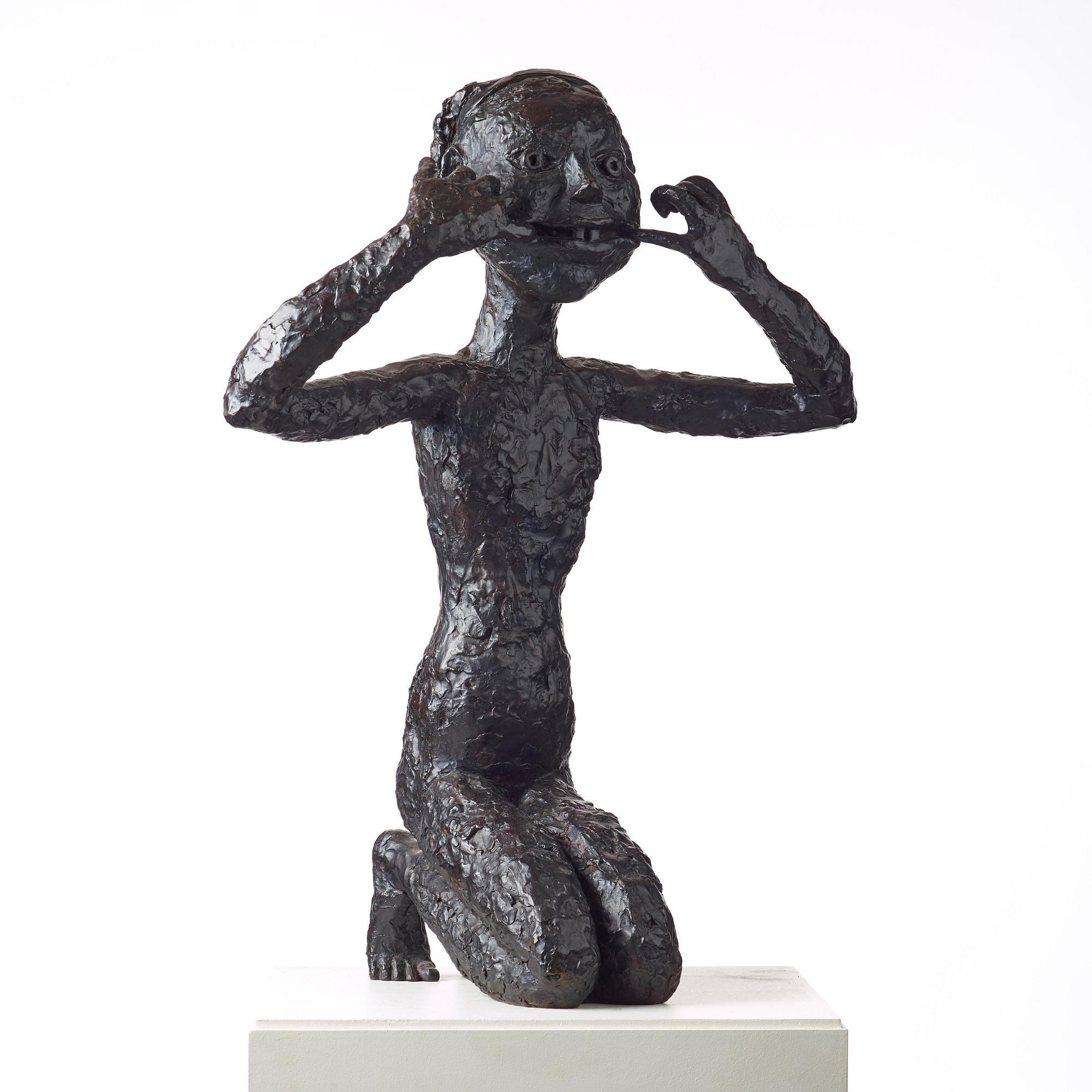 Lena Cronqvist, "Grimaser, mun".