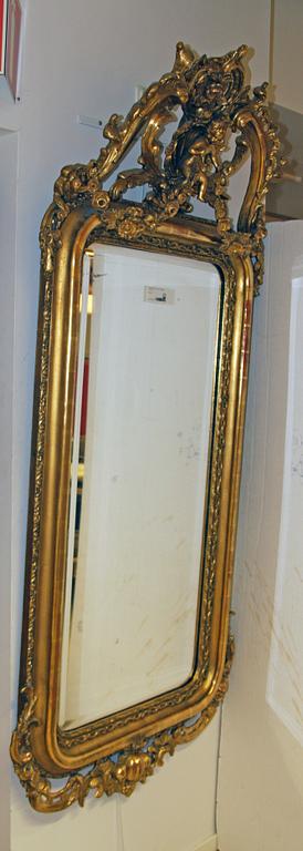 SPEGEL, nyrokoko. 1800-talets andra hälft.