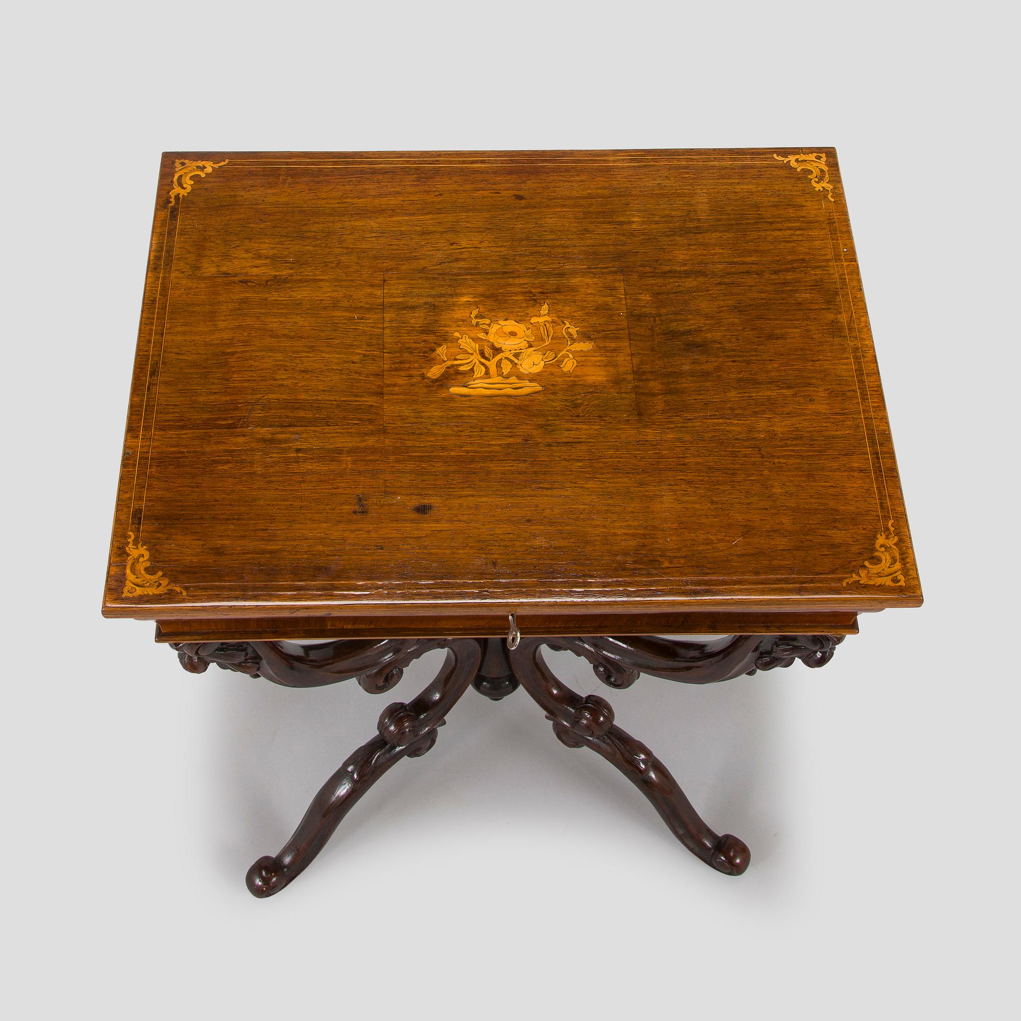 Sybord, 1800-talets senare hälft. Nyrokoko.