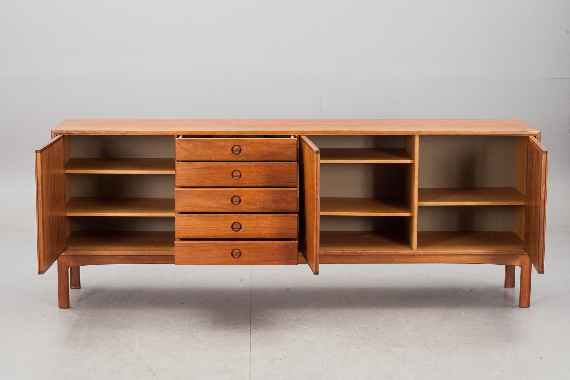 SIDEBOARD, Ajfa, Tibro, etikettmärkt, 1960-tal.