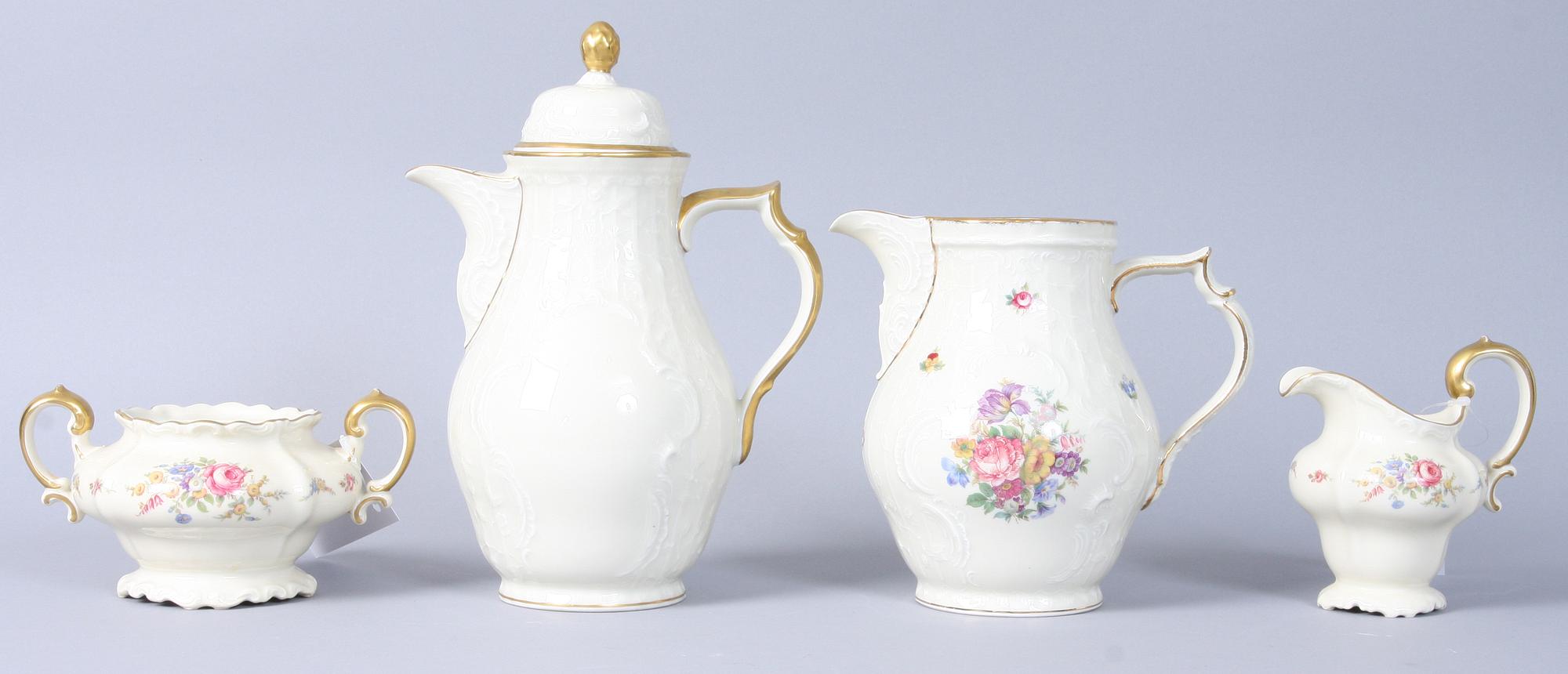 KAFFESERVIS, 24 delar, porslin, Rosenthal, 1900-tal.