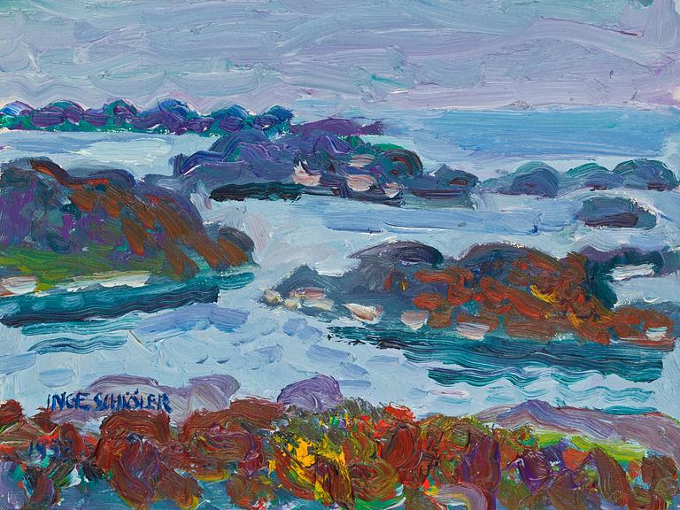 Inge Schiöler, "Mot havet".