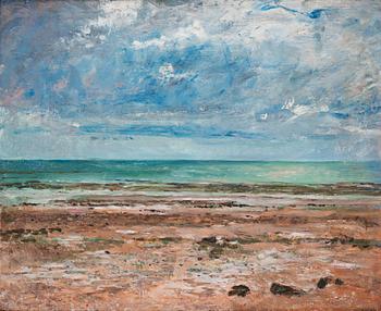 Carl Fredrik Hill, Seashore, Luc-sur-Mer.