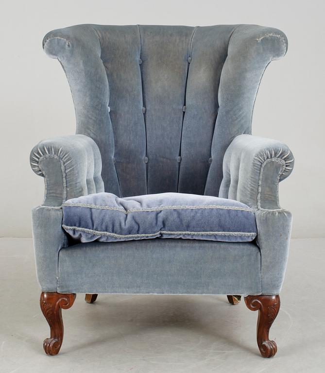 FÅTÖLJ, omkr 1900-talets mitt.