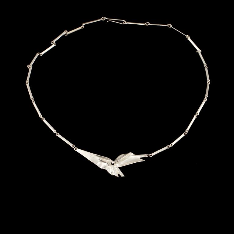 COLLIER, sterlingsilver, Björn Weckström, Lapponia, 1996. Vikt 16 g.