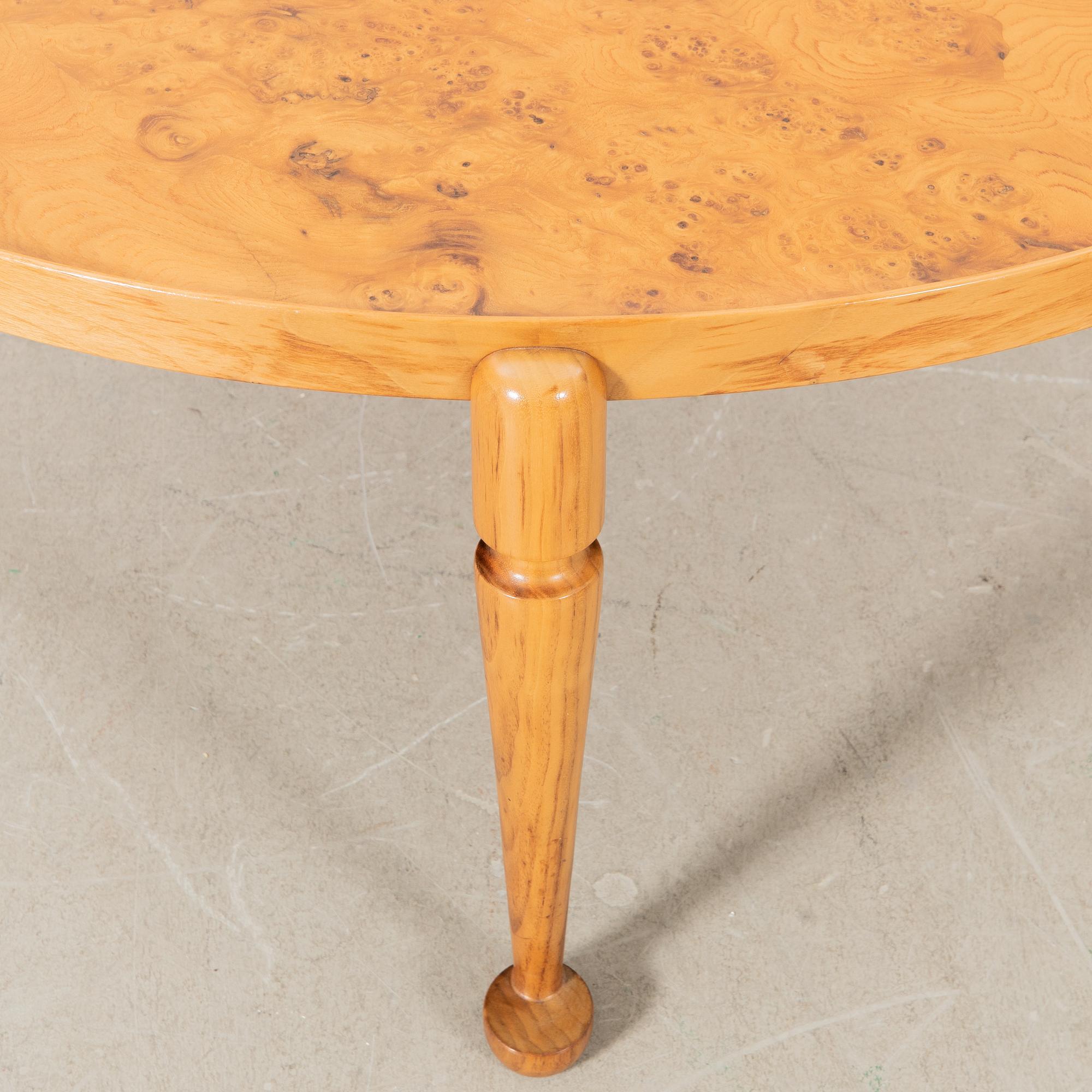 Josef Frank, coffee table, model B 2139, Svenskt Tenn, before 1985.