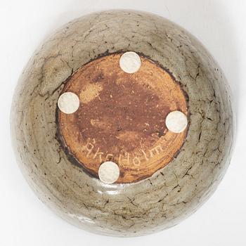 Åke Holm, skål, signerad.