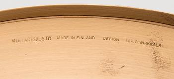 TAPIO WIRKKALA, FAT, brons, märkt "Kultakeskus Oy Design: Tapio Wirkkala Made in Finland", 1970-tal.