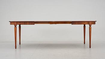 MATSALSGRUPP, 6+1 delar, gustaviansk stil, 1900-talets mitt.