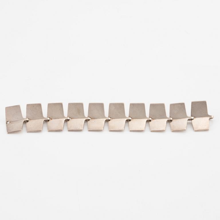 Hans Hansen, bracelet, sterling silver, Denmark.