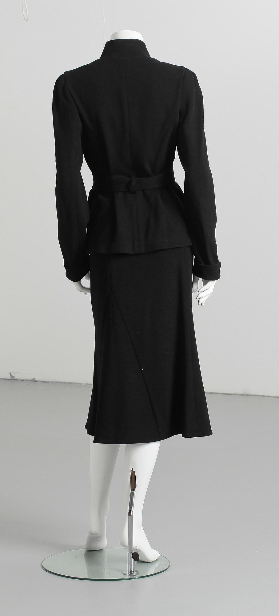 DRÄKT, bestående av kjol samt kavaj, Diane von Furstenberg.