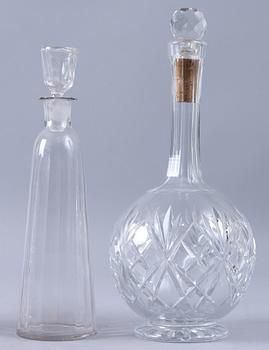 PARTI GLAS, 5 delar, 1800/1900-tal.