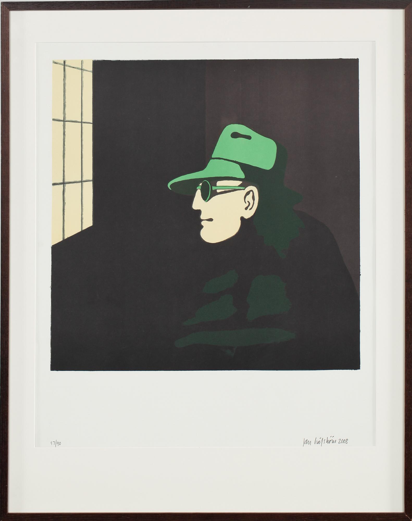 JAN HÅFSTRÖM, färglitografi, signerad, daterad 2008 samt numrerad 57/90.