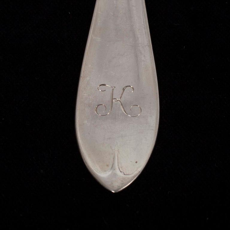 FISKBESTICK, 24 delar, MGAB, Uppsala 1938-9. Vikt 1062 g.