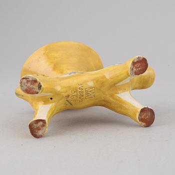 Saltkar, fajans, Wiener Werkstätte, Österrike.