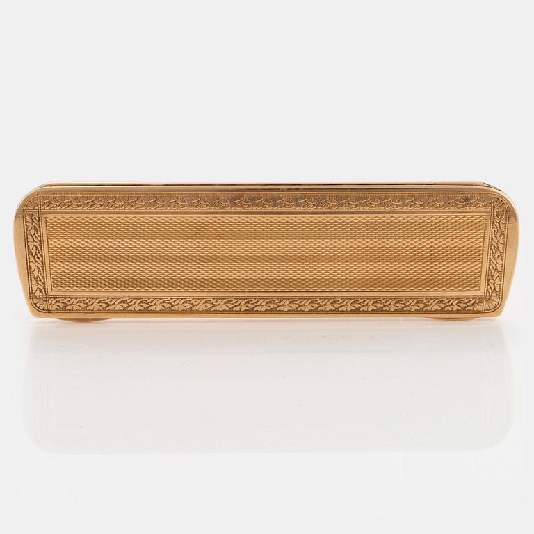 Hübner fodral 14K guld.
